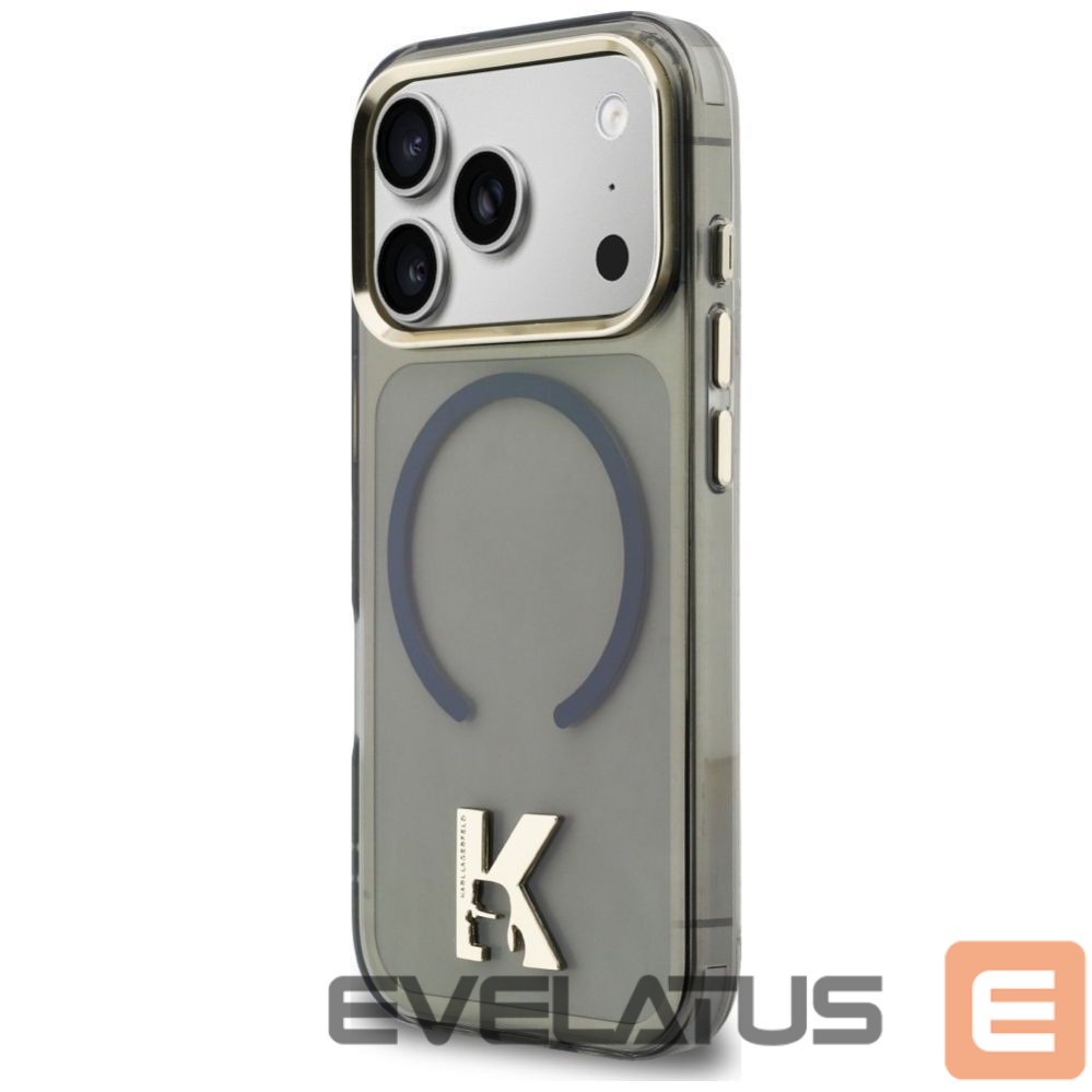 Other goods Karl Lagerfeld Karl Lagerfeld IML K Head Logo MagSafe Case for iPhone 17 Pro Max - Black