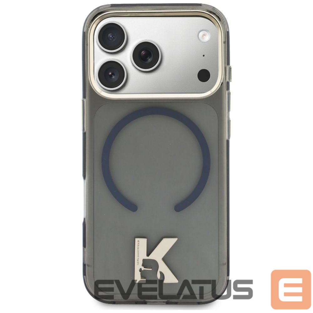 Other goods Karl Lagerfeld Karl Lagerfeld IML K Head Logo MagSafe Case for iPhone 17 Pro Max - Black