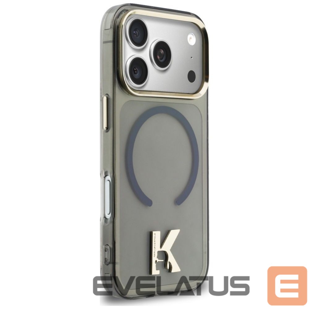 Other goods Karl Lagerfeld Karl Lagerfeld IML K Head Logo MagSafe Case for iPhone 17 Pro Max - Black