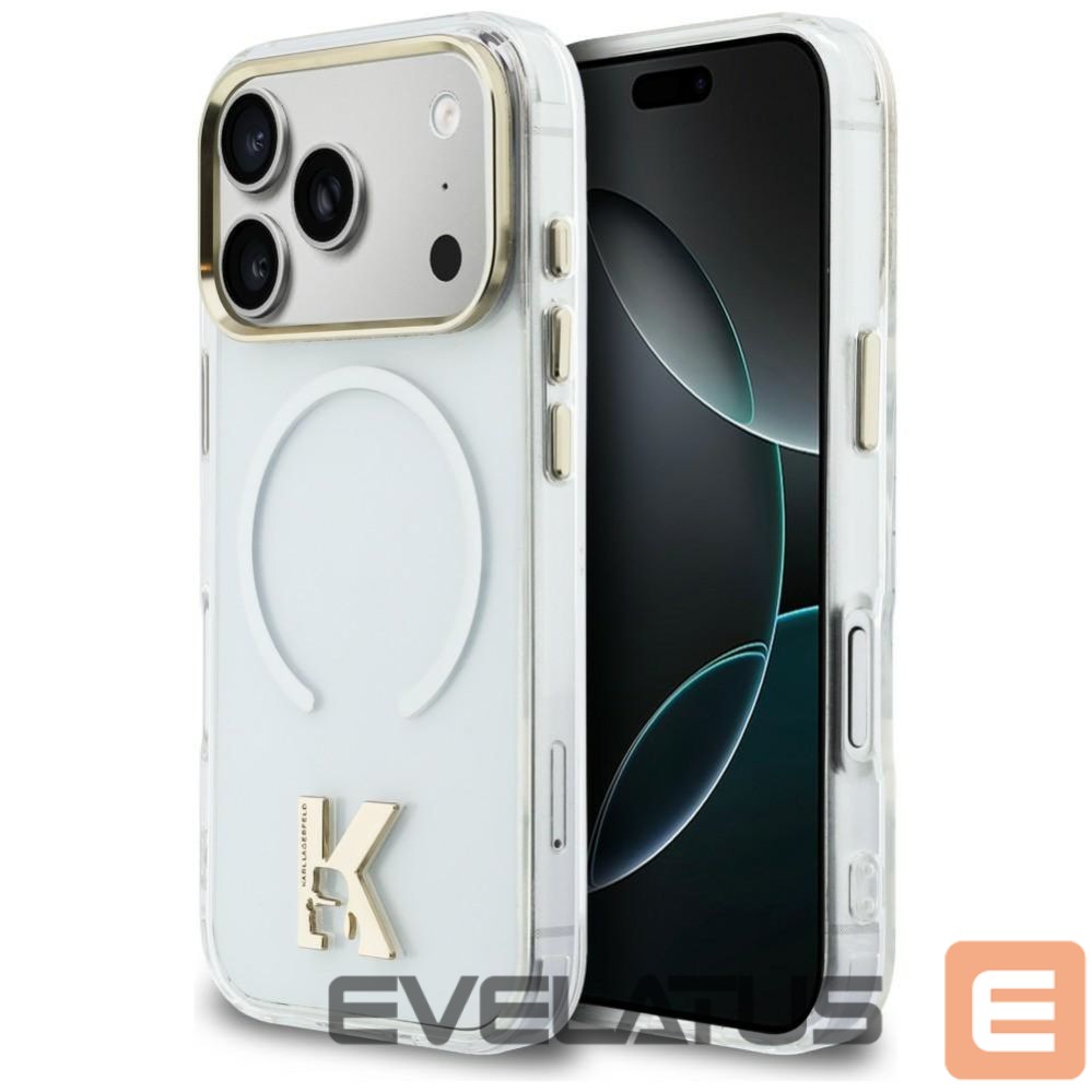Other goods Karl Lagerfeld Karl Lagerfeld IML K Head Logo MagSafe Case for iPhone 17 Pro Max - Clear