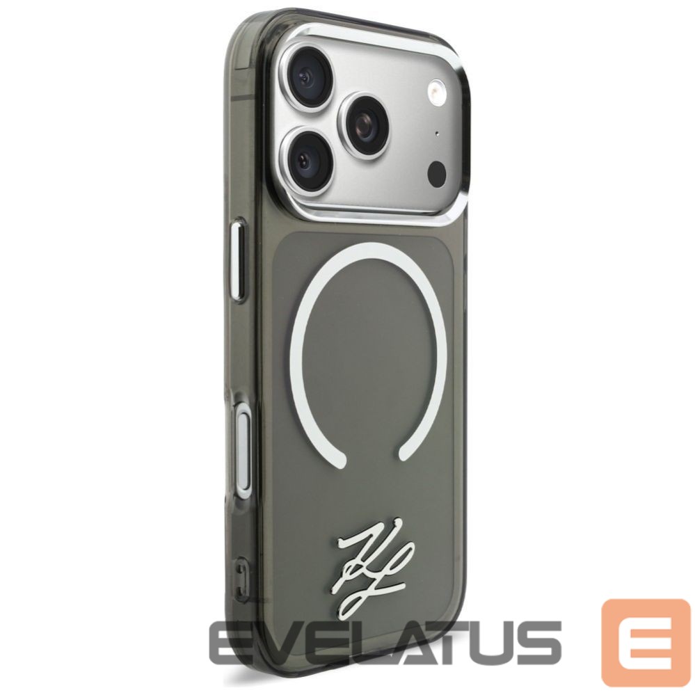 Other goods Karl Lagerfeld Karl Lagerfeld IML KL Script Logo MagSafe Case for iPhone 17 Pro - Black