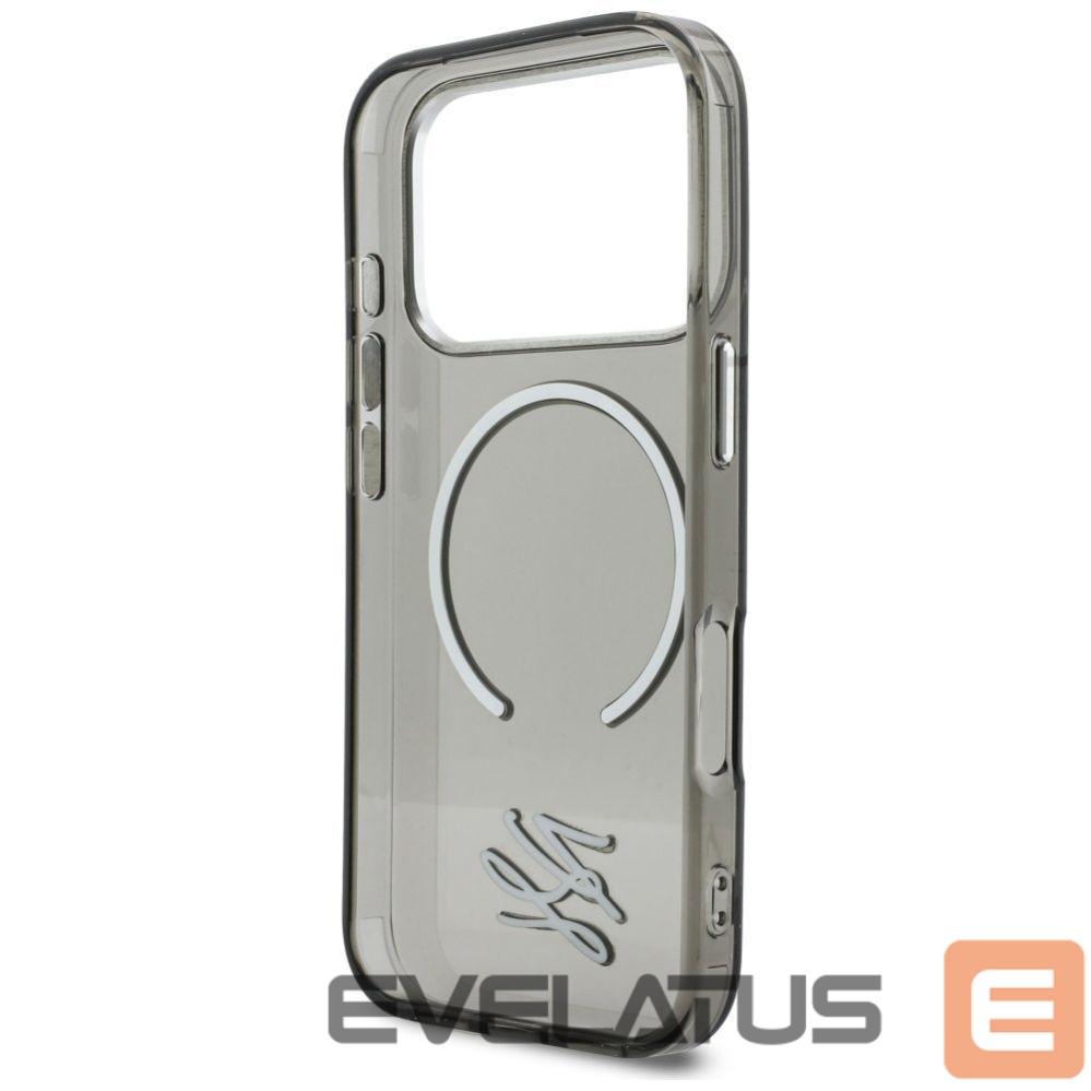 Other goods Karl Lagerfeld Karl Lagerfeld IML KL Script Logo MagSafe Case for iPhone 17 Pro - Black