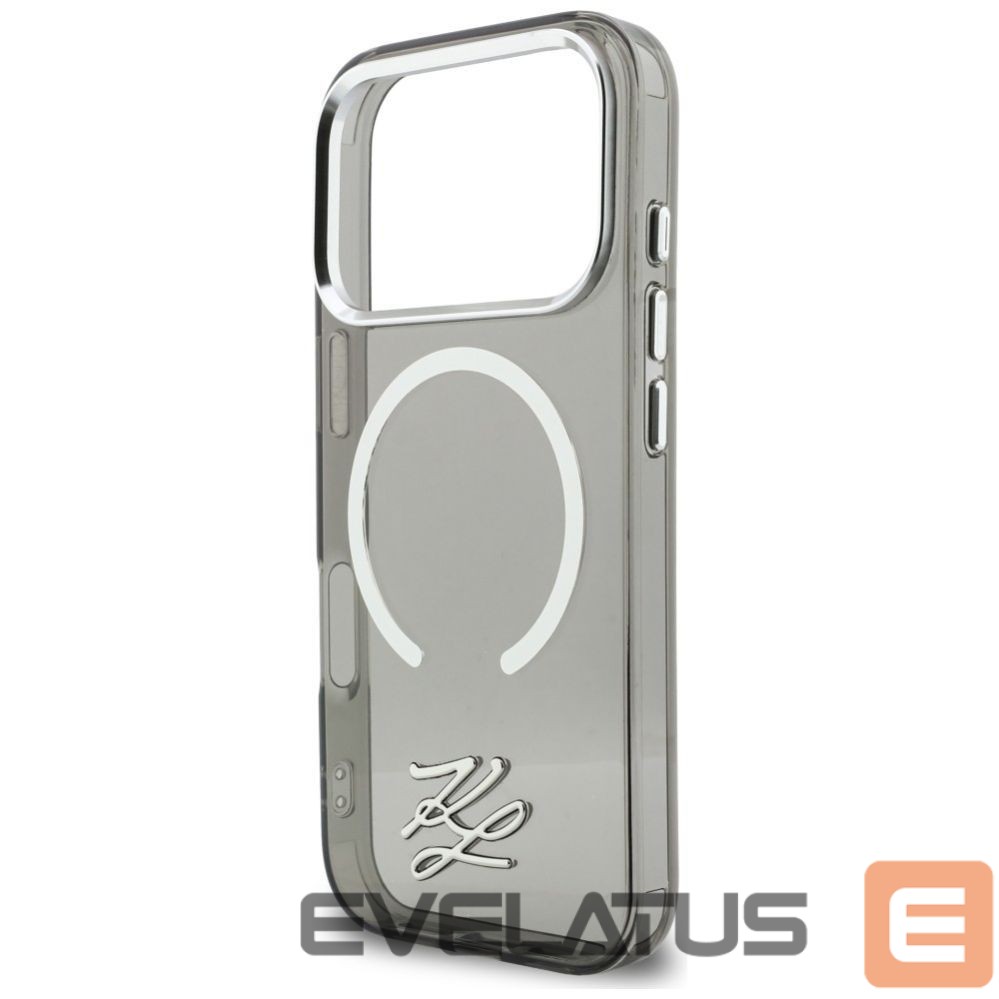 Other goods Karl Lagerfeld Karl Lagerfeld IML KL Script Logo MagSafe Case for iPhone 17 Pro Max - Black