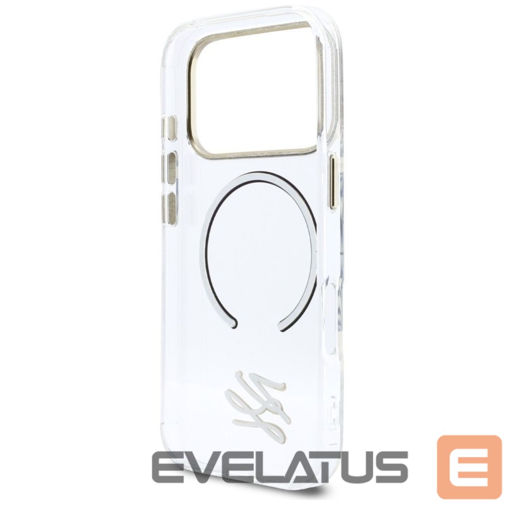 Other goods Karl Lagerfeld Karl Lagerfeld IML KL Script Logo MagSafe Case for iPhone 17 Pro Max - Clear