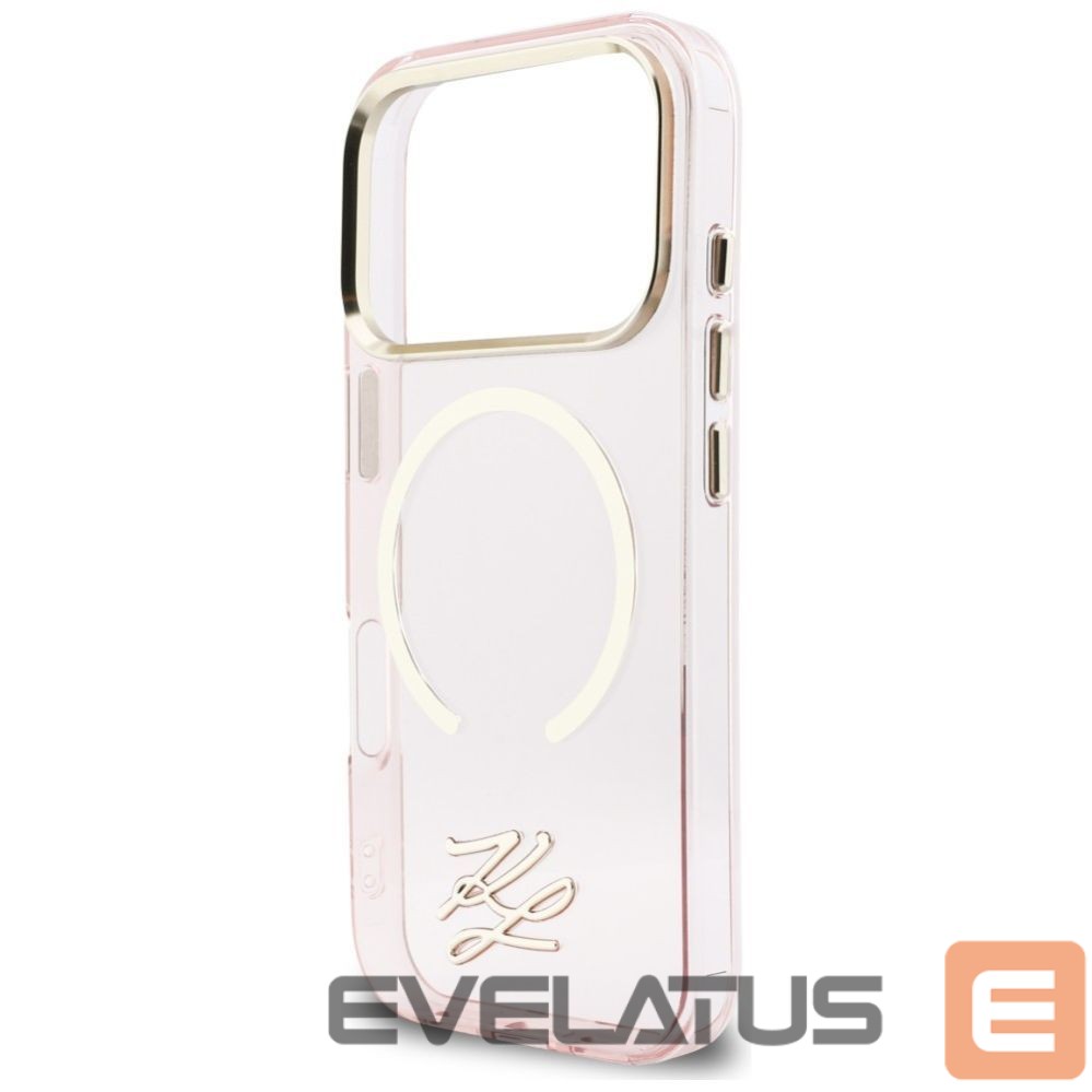 Other goods Karl Lagerfeld Karl Lagerfeld IML KL Script Logo MagSafe Case for iPhone 17 Pro Max - Pink