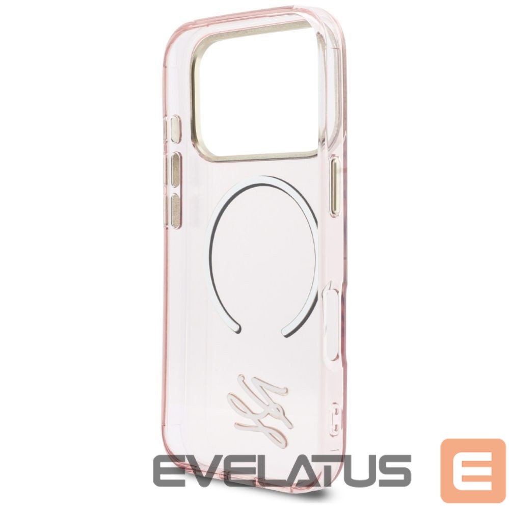 Other goods Karl Lagerfeld Karl Lagerfeld IML KL Script Logo MagSafe Case for iPhone 17 Pro Max - Pink