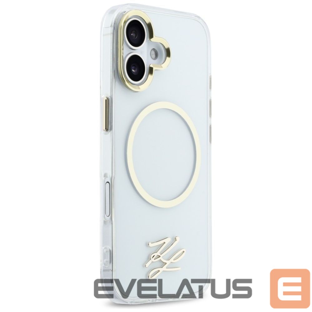 Other goods Karl Lagerfeld Karl Lagerfeld IML KL Script Logo MagSafe Case for iPhone 17 - Transparent