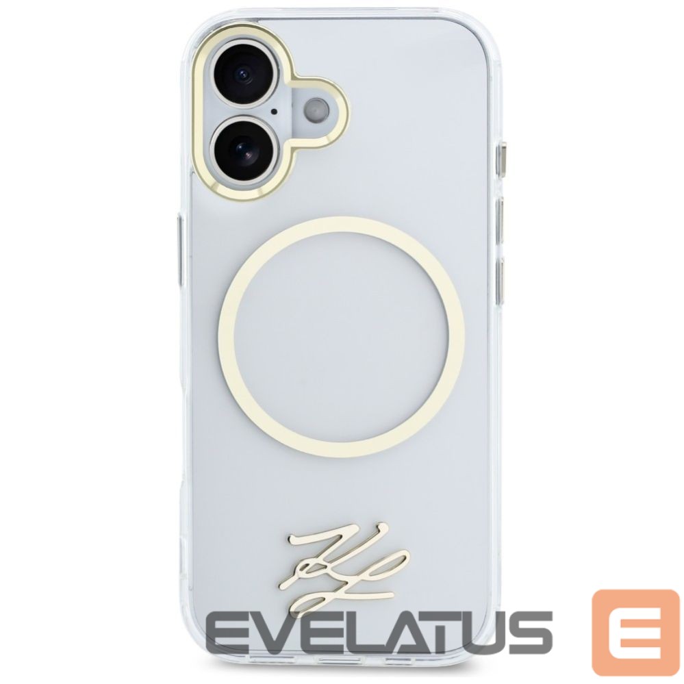 Other goods Karl Lagerfeld Karl Lagerfeld IML KL Script Logo MagSafe Case for iPhone 17 - Transparent