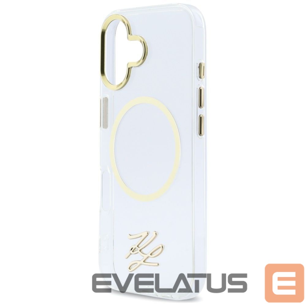 Other goods Karl Lagerfeld Karl Lagerfeld IML KL Script Logo MagSafe Case for iPhone 17 - Transparent