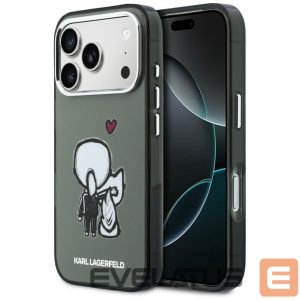 Other goods Karl Lagerfeld  Karl Lagerfeld Karl & Choupette Back MagSafe Case for iPhone 17 Pro Max - Black 