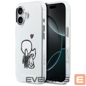 Other goods Karl Lagerfeld  Karl Lagerfeld Karl & Choupette Back MagSafe Case for iPhone 17 - Clear 