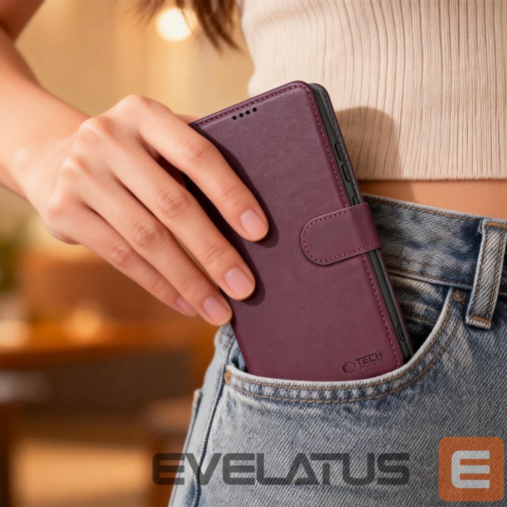 Other goods Tech-Protect Tech-Protect Wallet Case for Samsung Galaxy S26 Ultra - Burgundy