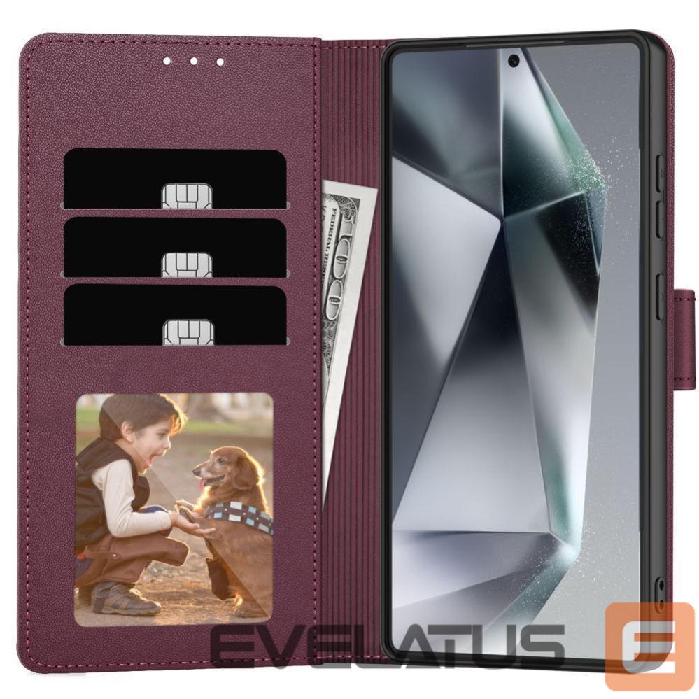 Other goods Tech-Protect Tech-Protect Wallet Case for Samsung Galaxy S26 Ultra - Burgundy