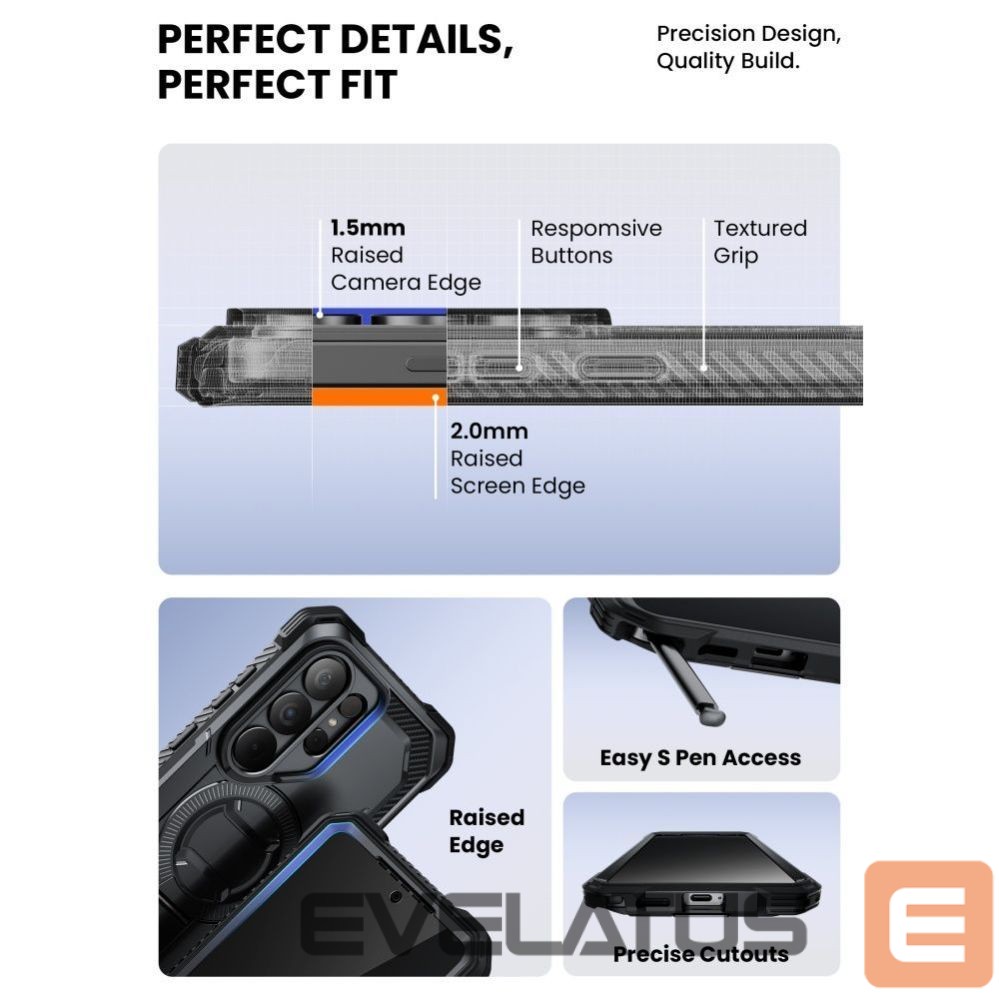 Other goods Supcase Supcase iBlason ArmorBox Clip Mag MagSafe Case for Samsung Galaxy S26 Ultra - Black