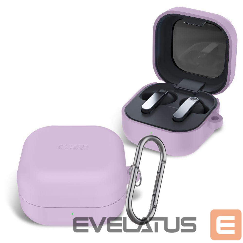 Other goods Tech-Protect Tech-Protect Silicone Hook Case for Samsung Galaxy Buds 4 / 4 Pro - Purple