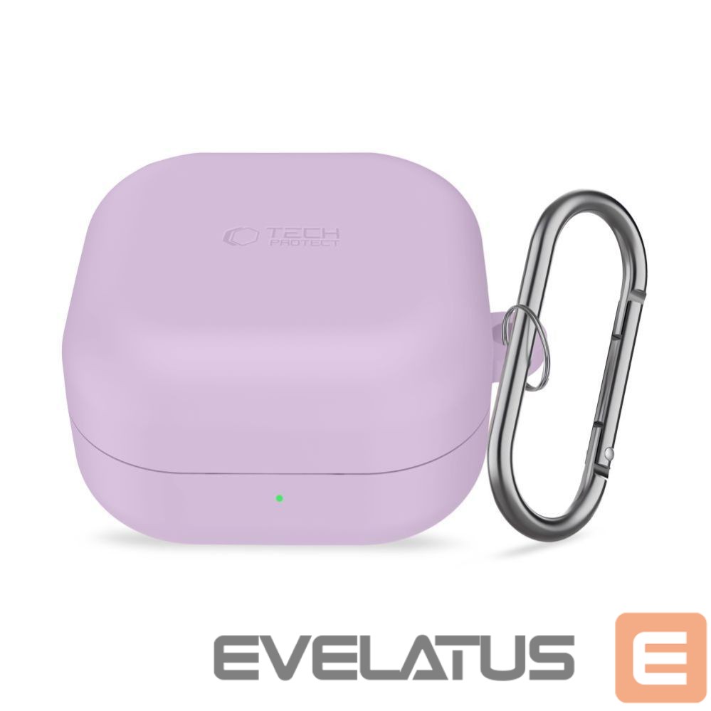 Other goods Tech-Protect Tech-Protect Silicone Hook Case for Samsung Galaxy Buds 4 / 4 Pro - Purple