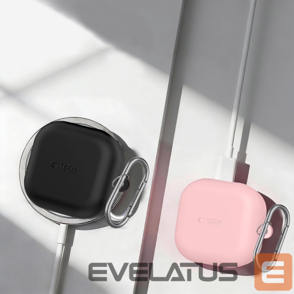 Other goods Tech-Protect Tech-Protect Silicone Hook Case for Samsung Galaxy Buds 4 / 4 Pro - Purple