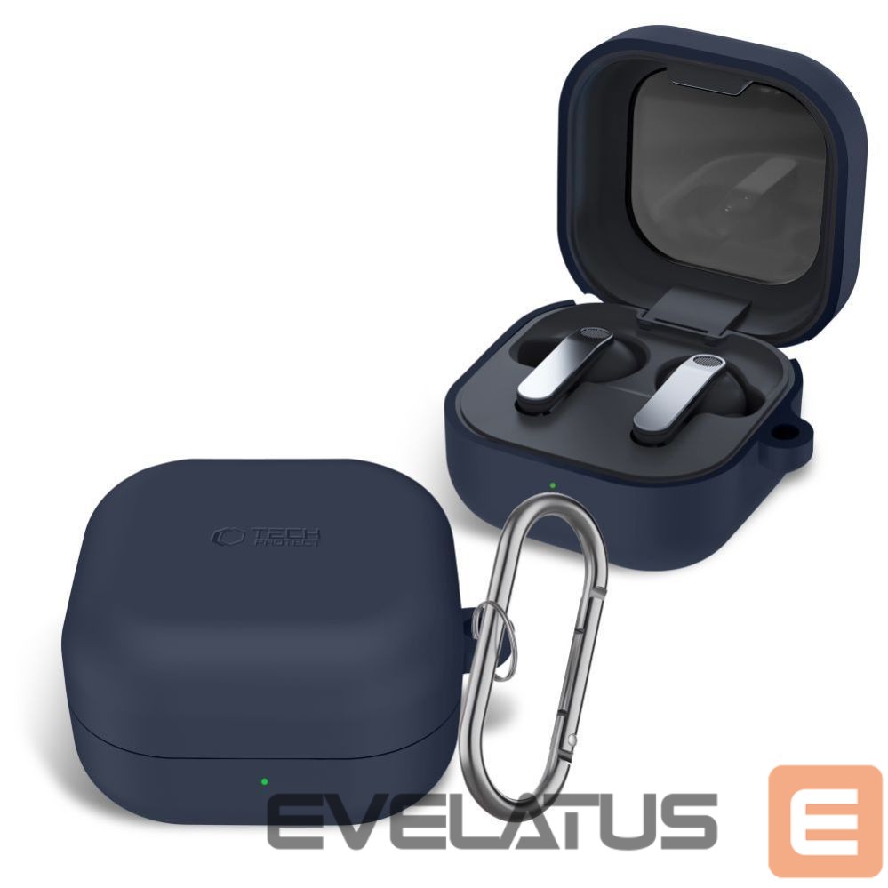 Other goods Tech-Protect Tech-Protect Silicone Hook Case for Samsung Galaxy Buds 4 / 4 Pro - Navy Blue