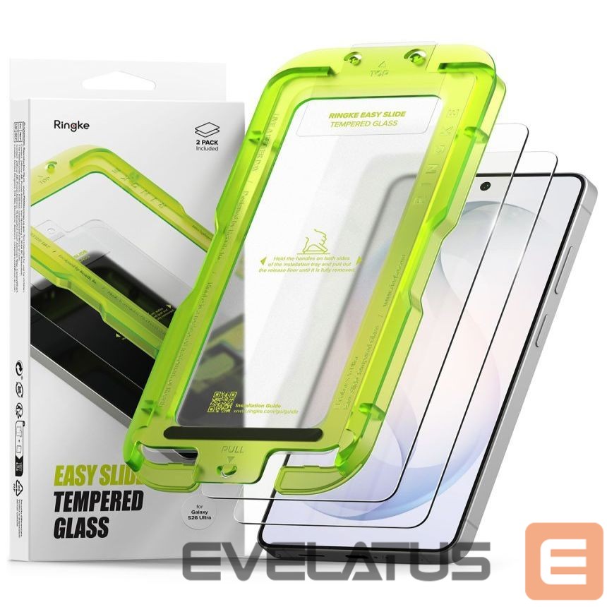 Other goods Ringke Ringke Easy Slide 2-Pack Tempered Glass for Samsung Galaxy S26 Ultra