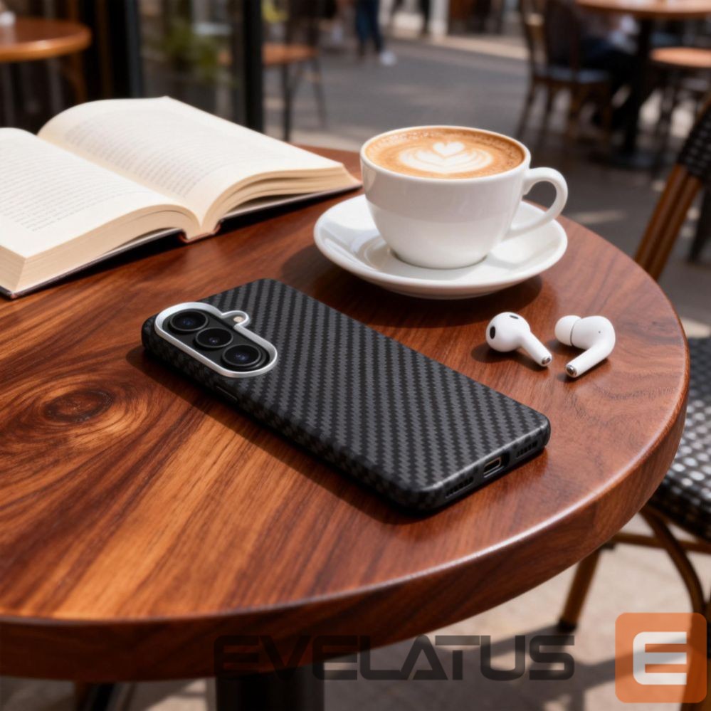 Other goods Tech-Protect Tech-Protect Ion Carbon MagSafe Case for Samsung Galaxy S26 - Black and Silver