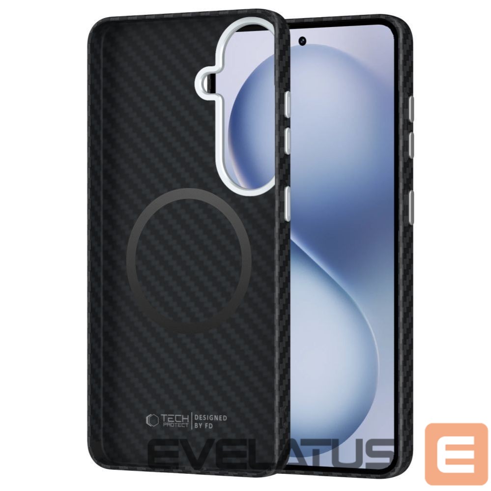 Other goods Tech-Protect Tech-Protect Ion Carbon MagSafe Case for Samsung Galaxy S26 - Black and Silver