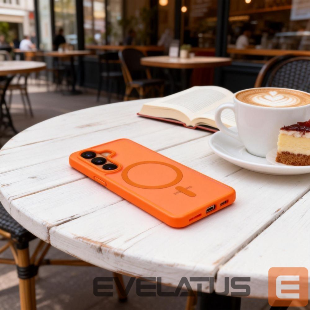 Other goods Tech-Protect Tech-Protect Magmat MagSafe Case for Samsung Galaxy S26 - Orange Matte