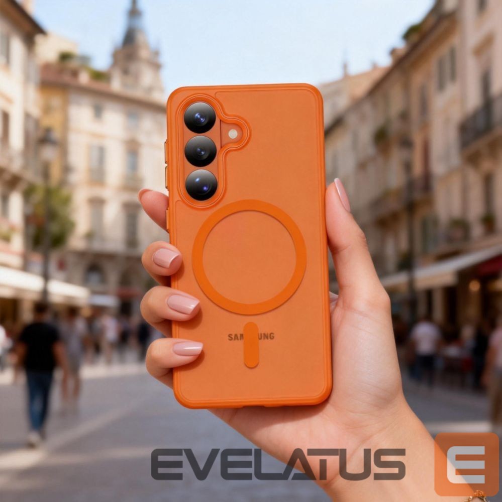 Other goods Tech-Protect Tech-Protect Magmat MagSafe Case for Samsung Galaxy S26 - Orange Matte