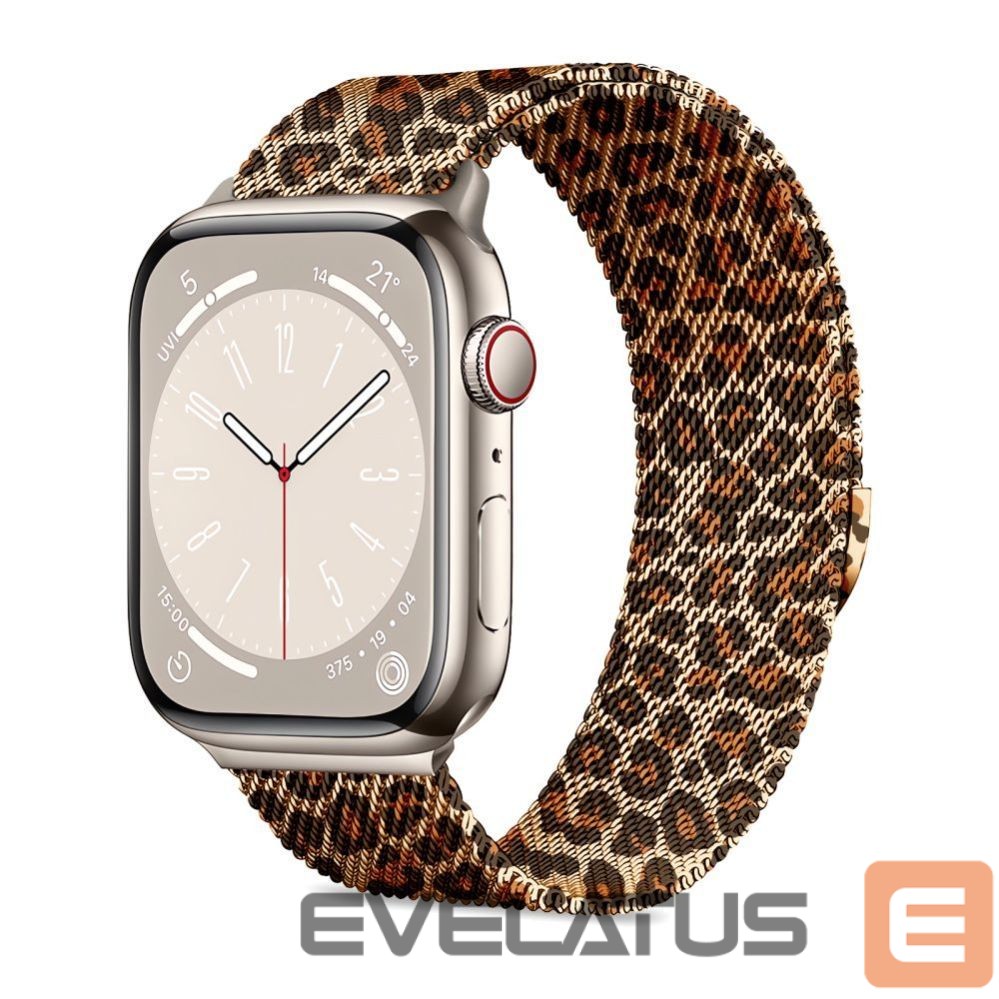 Other goods Tech-Protect Tech-Protect Lamano strap for Apple Watch 40 / 41 / 42 mm - brown and black