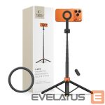 Other goods Tech-Protect  Tech-Protect L10S Bluetooth Selfie Stick Tripod - Black and Orange 