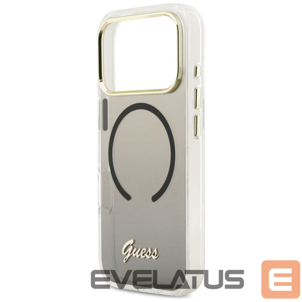 Other goods Guess Guess IML Gradient Script Metal MagSafe Case for iPhone 17 Pro - Black