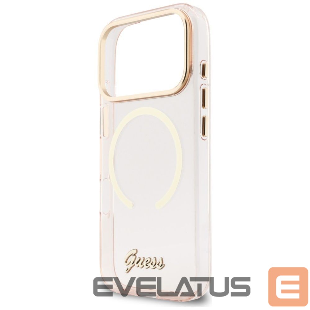 Other goods Guess Guess IML Script Metal MagSafe Case for iPhone 17 Pro Max - Pink