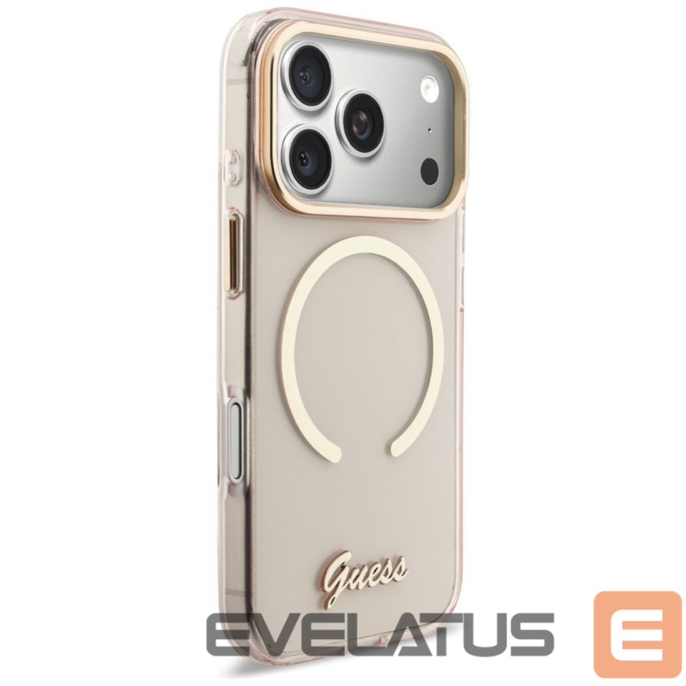 Other goods Guess Guess IML Script Metal MagSafe Case for iPhone 17 Pro Max - Pink