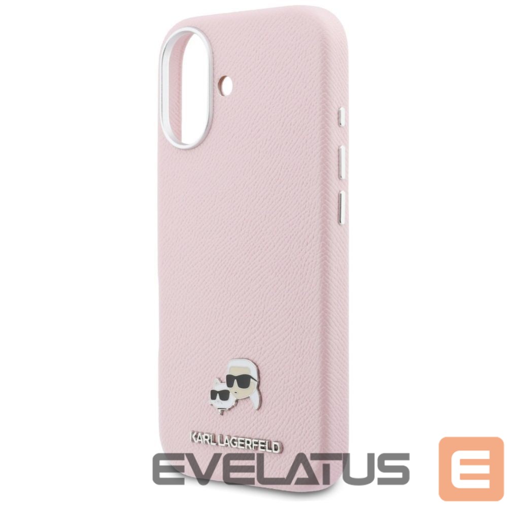 Other goods Karl Lagerfeld Karl Lagerfeld Karl & Choupette Head Pins Saffiano MagSafe Case for iPhone 17 - Pink