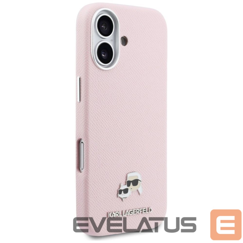 Other goods Karl Lagerfeld Karl Lagerfeld Karl & Choupette Head Pins Saffiano MagSafe Case for iPhone 17 - Pink