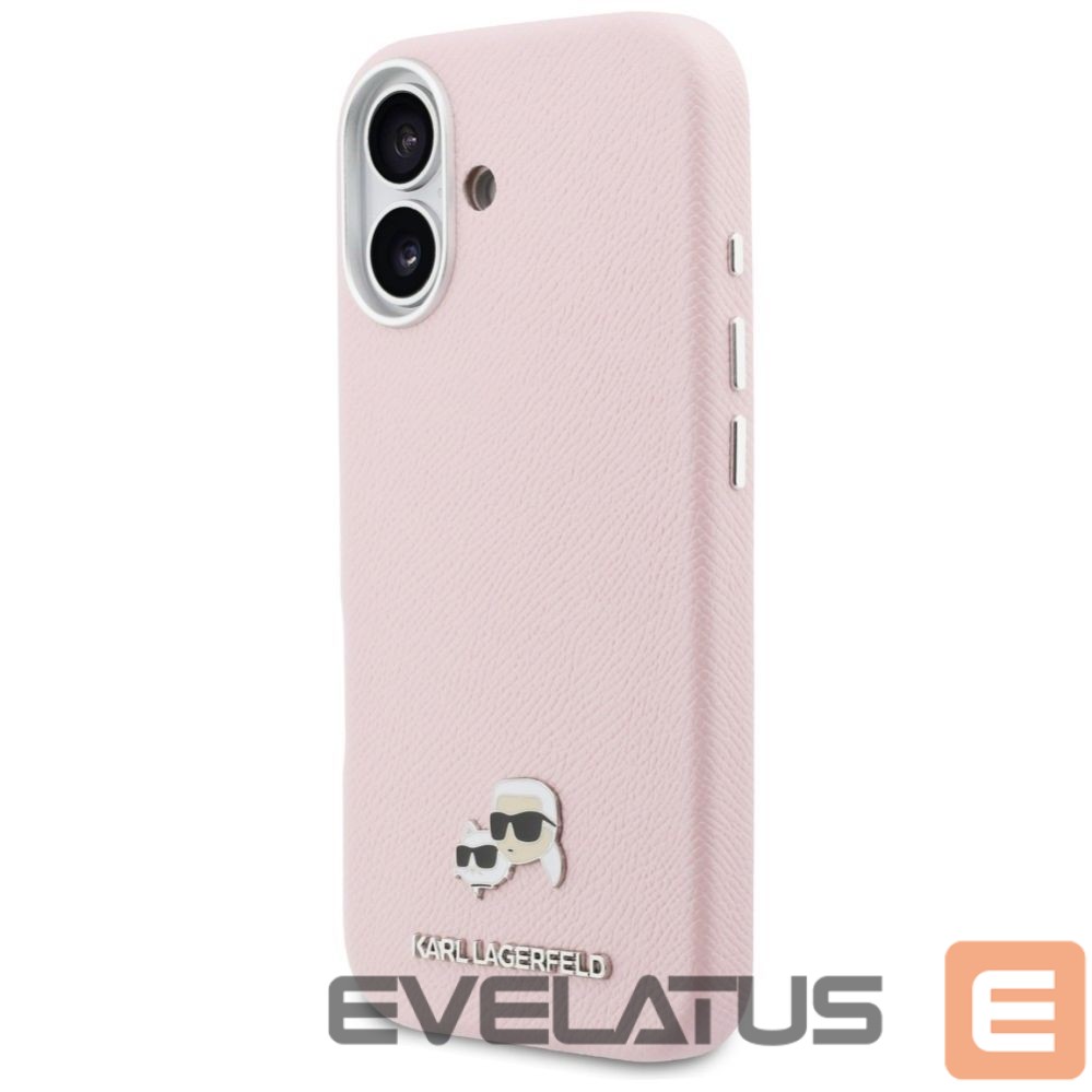 Other goods Karl Lagerfeld Karl Lagerfeld Karl & Choupette Head Pins Saffiano MagSafe Case for iPhone 17 - Pink
