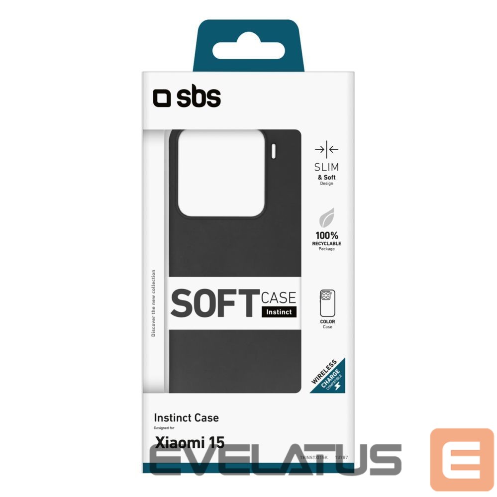 Other goods SBS SBS Skinny Cover for Xiaomi Redmi Note 15 Pro 4G - Transparent
