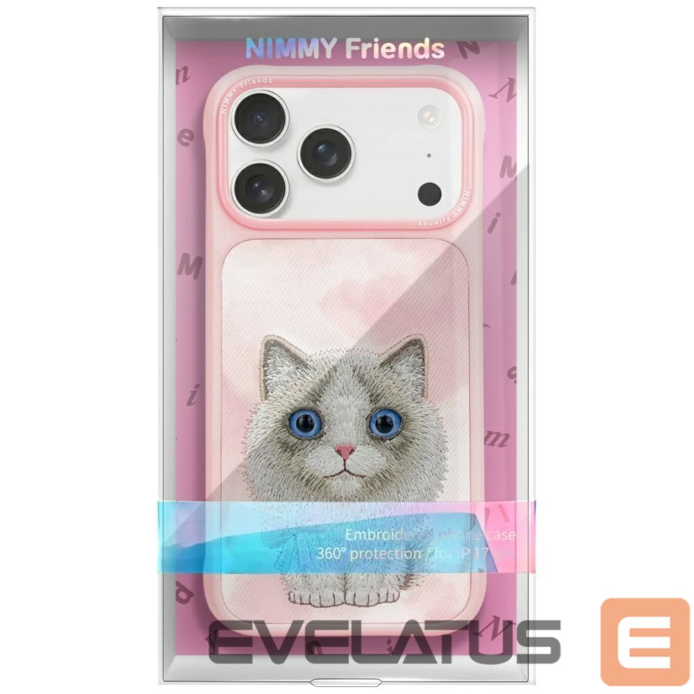 Other goods Nimmy Nimmy Big Eyed Pet 2.0 Cat Case for iPhone 17 Pro - Pink