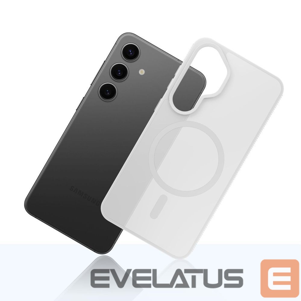 Other goods 3MK 3mk Smoke MagCase for Samsung Galaxy S25 - white-transparent