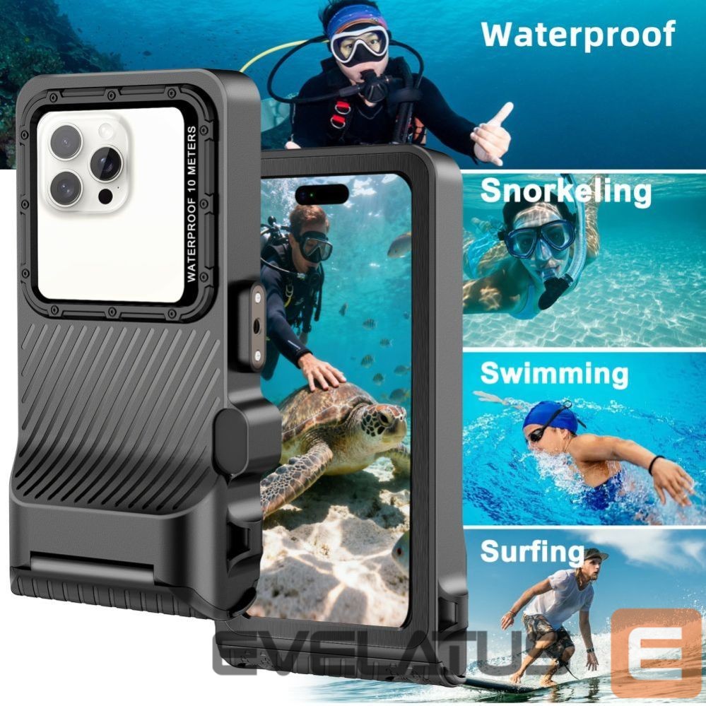 Other goods Tech-Protect Tech-Protect IPX8 Pro Waterproof Phone Case - Gray and Black