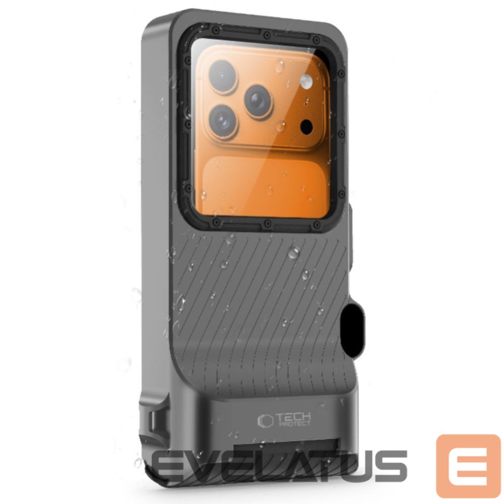Other goods Tech-Protect Tech-Protect IPX8 Pro Waterproof Phone Case - Gray and Black