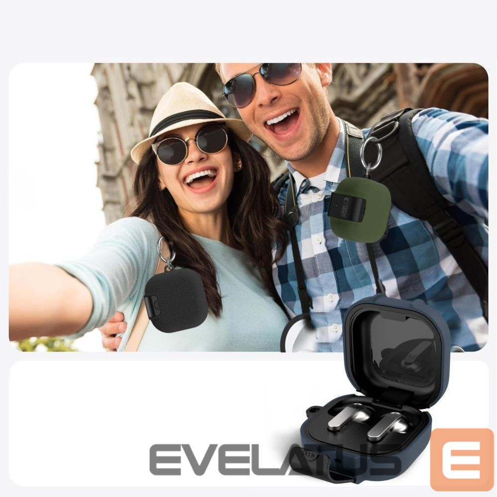 Other goods Tech-Protect Tech-Protect Slim Hook Case for Samsung Galaxy Buds 4 / 4 Pro - Navy Blue