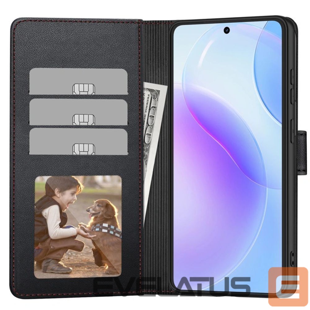 Other goods Tech-Protect Tech-Protect Wallet Case for Samsung Galaxy A57 5G - Black and Red