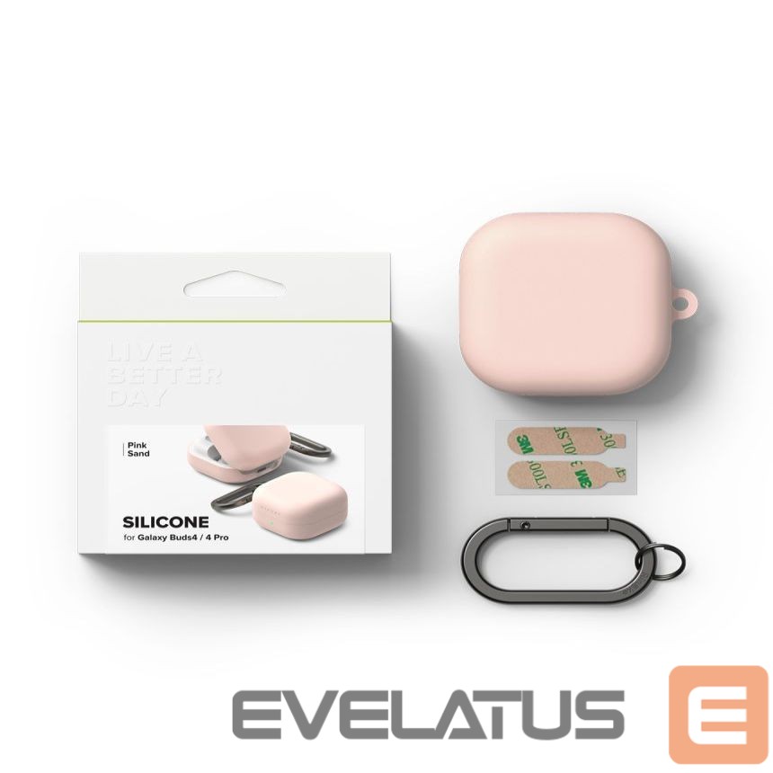 Other goods Ringke Ringke Silicone Case for Samsung Galaxy Buds 4 / 4 Pro - Pink