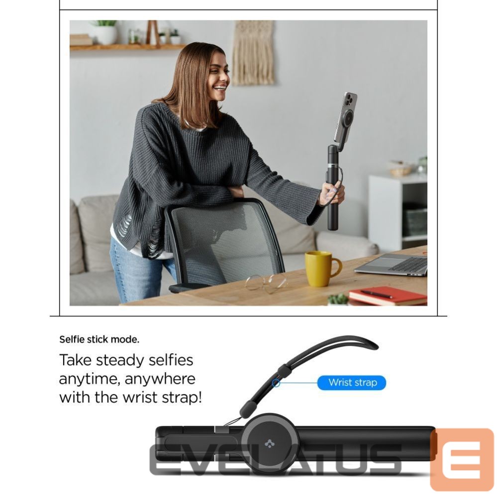 Other goods Spigen Spigen S581W MagSafe Bluetooth Selfie Stick and Tripod - Black