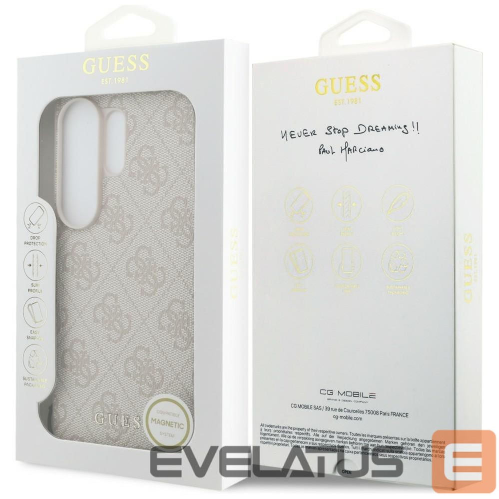 Other goods Guess Guess 4G Classic Logo Charm MagSafe Case for Samsung Galaxy S26 Ultra - Pink
