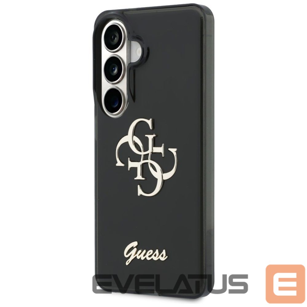 Other goods Guess Guess IML Big Metal 4G Script case for Samsung Galaxy S26 - black