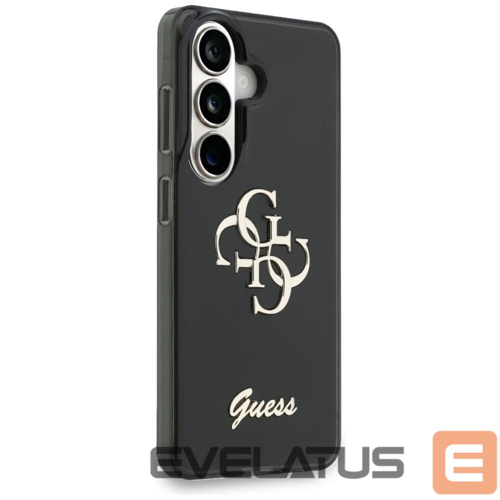 Other goods Guess Guess IML Big Metal 4G Script case for Samsung Galaxy S26 - black
