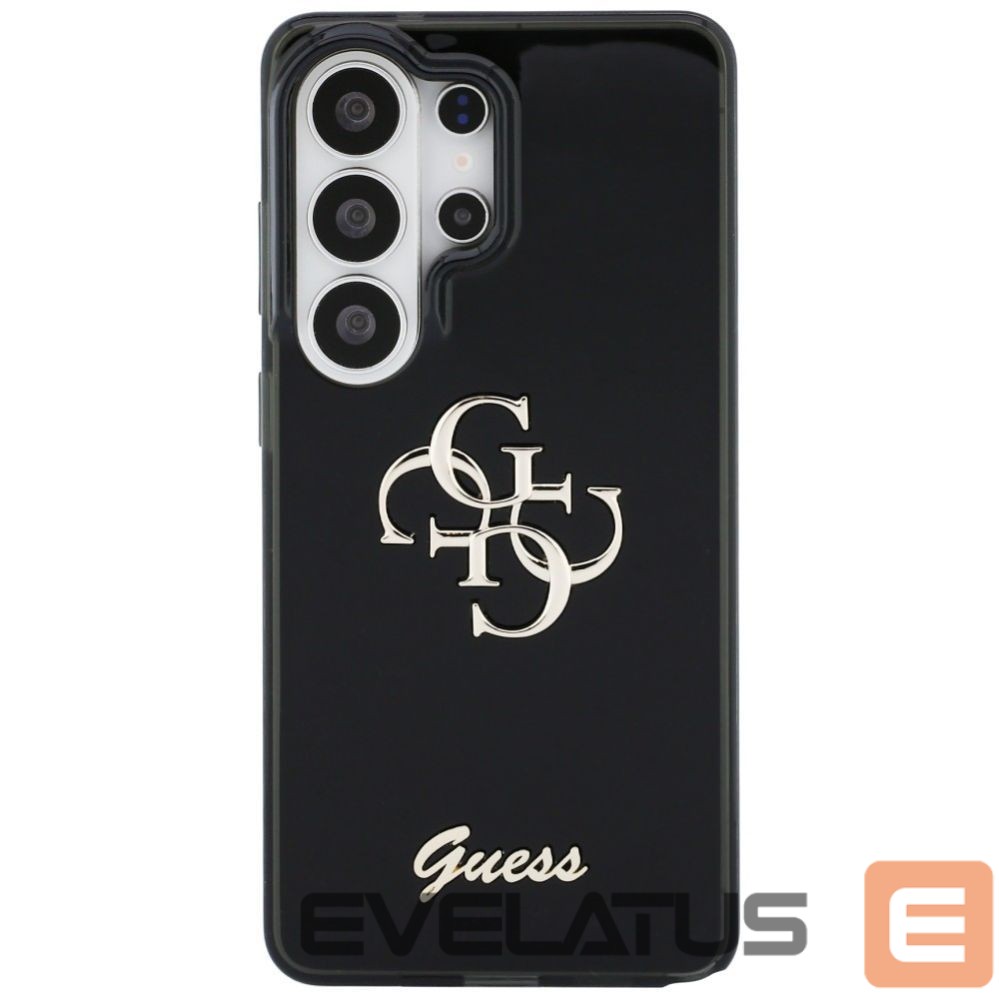 Other goods Guess Guess IML Big Metal 4G Script case for Samsung Galaxy S26 Ultra - black