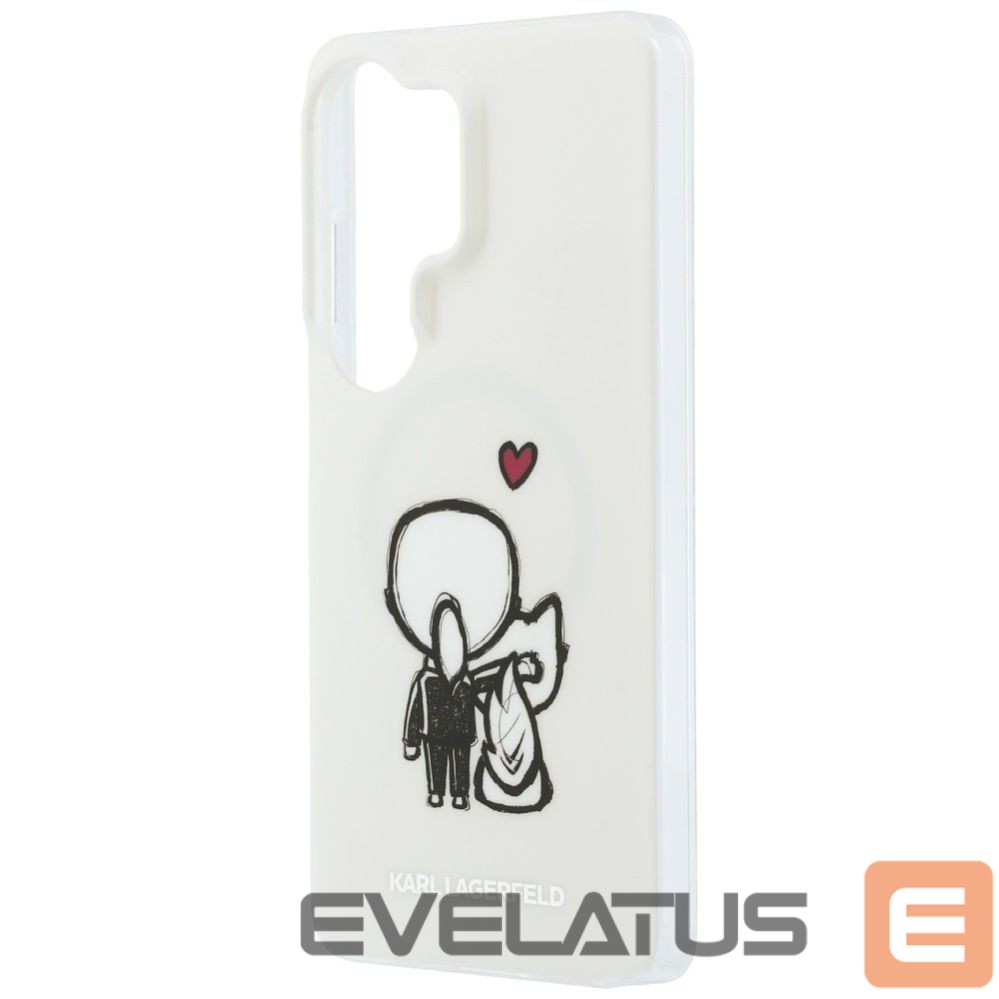 Other goods Karl Lagerfeld Karl Lagerfeld IML Karl&Choupette MagSafe Case for Samsung Galaxy S26 Ultra - Transparent