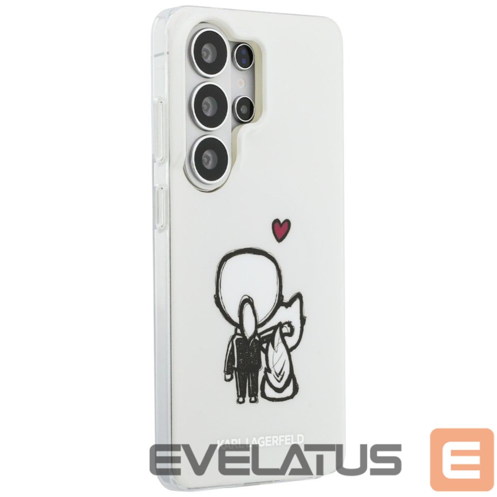 Other goods Karl Lagerfeld Karl Lagerfeld IML Karl&Choupette MagSafe Case for Samsung Galaxy S26 Ultra - Transparent